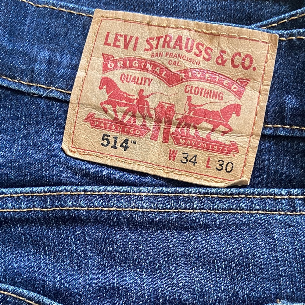 Levi's 514 Men's Straight Jeans - Dark Blue